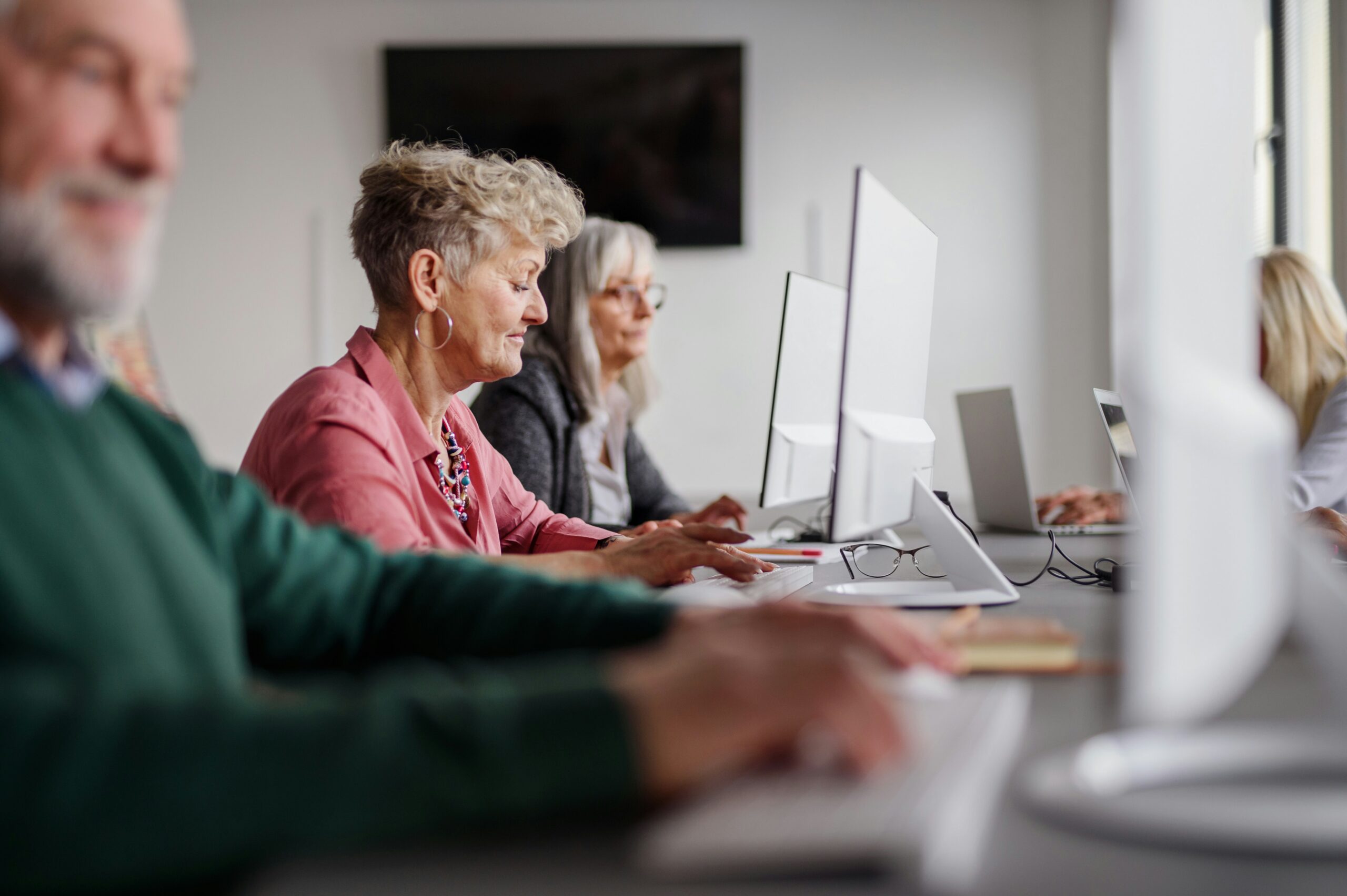 Meeting with older adults